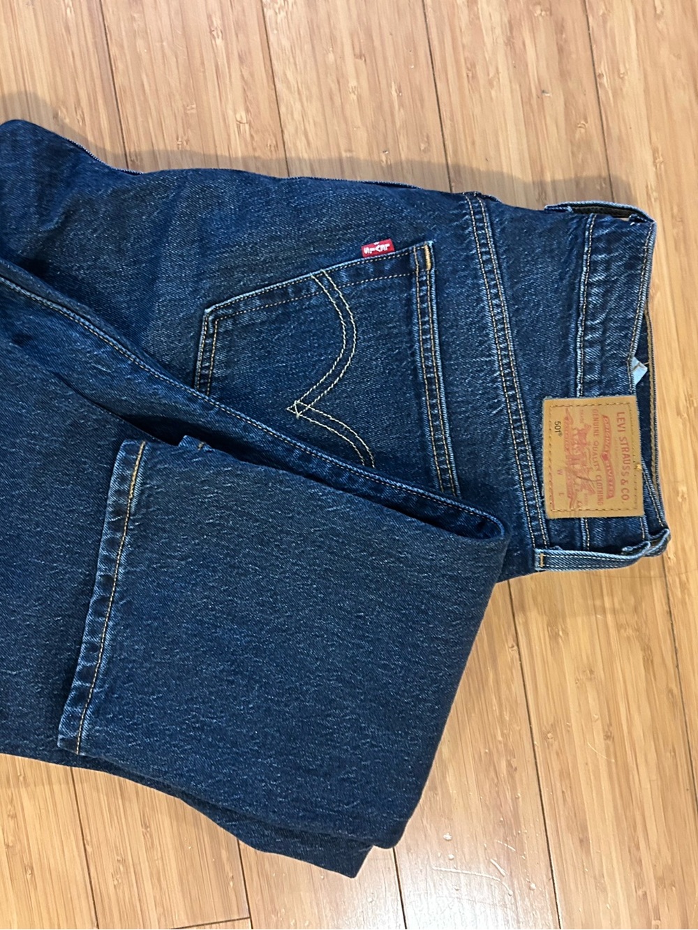 Levi's Women’s Indigo Straight Jeans